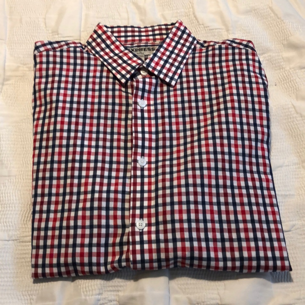 Express Fitted Button Down.
